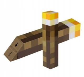 MINECRAFT - Minecraft Hand Torch lampa alebo stena hit