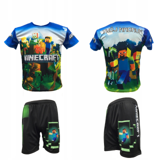 MINECRAFT  - Tričko Minecraft M1 Shorts Your Nick R. S