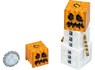 MINECRAFT  - Minecraft Mojang Snow Golem Snow Snowman Figurine