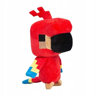 Minecraft Parrot naplnený maskot figurín Steve