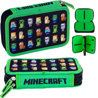 MINECRAFT - Minecraft School Ceruzka Case Dual Original Astra