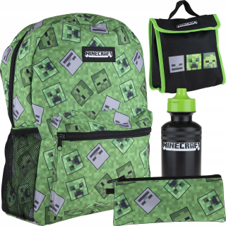 Detský batoh - MINECRAFT BACKPACK MALY BIDON ŚMIALOWANIÓWKA