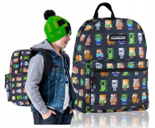 Školský batoh, taška - Minecraft Youth Backpack pre priateľa 2301