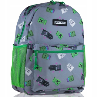 Školský batoh, taška - Minecraft School Batchpack Steve Creeper Zombie 2325