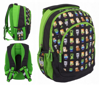 Školský batoh, taška - Minecraft School Backpack Školská taška pre priateľa