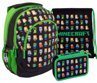 Školský batoh, taška - Minecraft School Batchpack v meste Zest. 3el.