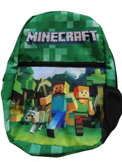 Aktovka školská taška - BATOH NA ŠKOLU MINECRAFT