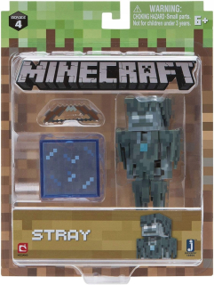 MINECRAFT  - Minecraft Stray Series 4 Sada figúrky + príslušenstvo