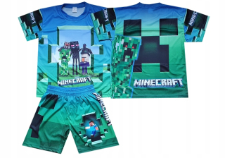 MINECRAFT  - Minecraft kostým veľkosť 110 mc2 vzor