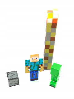 MINECRAFT  - Minecraft žiariace figúrky