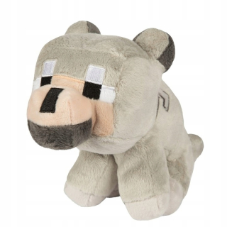 MINECRAFT - Minecraft Wolf Plush Mascot psie pes Steve