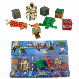 MINECRAFT  - MINECRAFT SET Obrázok Minecraft 10 prvkov