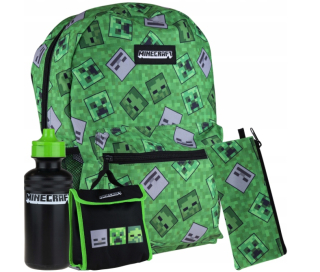 MINECRAFT - Minecraft School Batchpack Set + príslušenstvo!