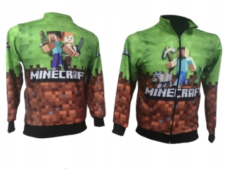 MINECRAFT  - Minkraft Mikina Veľkosť 140