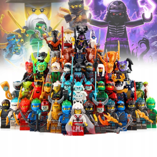 Ninja figúrky Ninjago sada 48 ks