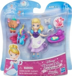 Popoluška - Mini Disney Doll Cinderella B5333