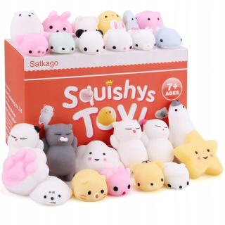Mochi Squishy Fidget Gnick Push Push It 24 ks