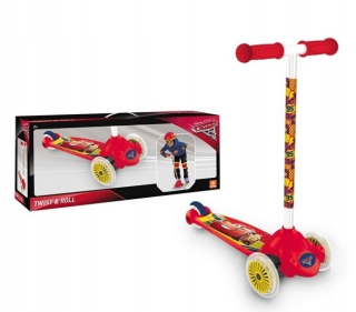 McQueen - Mondo Hulajnoga Twins & Roll Cars 3 Autá Trojkoly