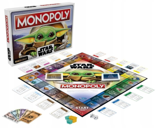 STAR WARS - Monopoly hra Star Wars MandaLorian Baby Yoda