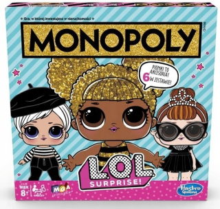 Bábiky LOL - Monopoly lol Prekvapenie Board hra HASBRO E7572