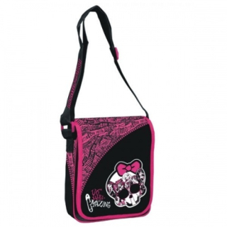 Monster High Bábiky - Monster High Skull Purse taška s flip