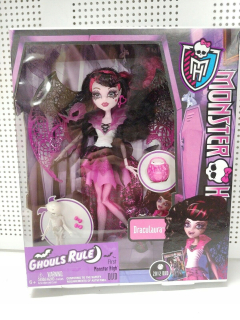 Monster High Bábiky - Monster High Draculaura Ghouls Rude