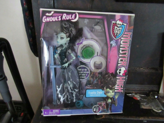 Monster High Bábiky - Monster High Fankie Stein Ghouls pravidlo