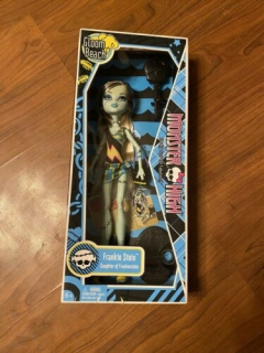 Monster High Bábiky - Monster High Fankie Stein GoMe Beach