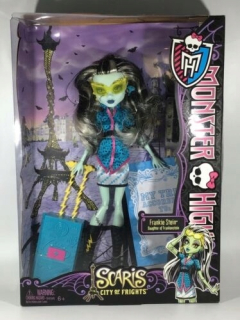 Monster High Bábiky - Monster High Fankie Stein Scaris City