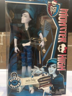 Monster High Bábiky - Monster High Invisi Billy