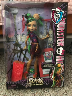 Monster High Bábiky - Monster High Jinafire Long Scaris City