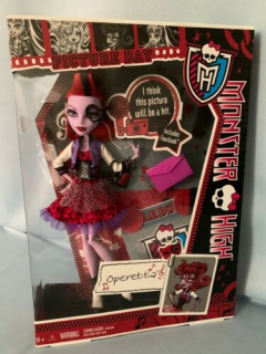 Monster High Bábiky - Monster High Opeterta Picture Deň