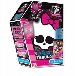 Monster High Bábiky - Monštrum vysoký tajný denník vankúš