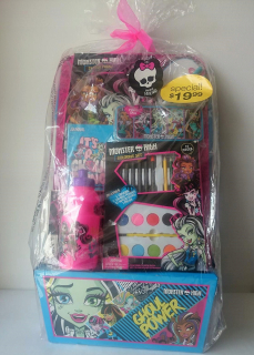 Monster High Bábiky - Monster High Set Ceruzka Case Bidon Parajte pastelky