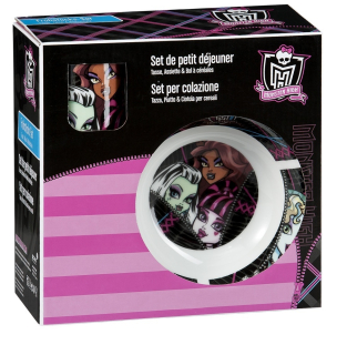Monster High Bábiky - Monster Vysoká keramická súprava Raňajky Darček