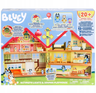 Bluey úžasný dom so svetlom a zvuku