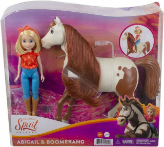 Mustang Duch slobody bábiky Horse Abigail Boomerang