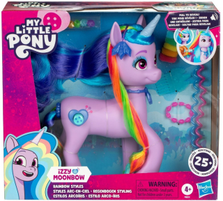 My Little Pony - Poník Izzy Moonbow s dúhovými vlasmi Jednorožec so zvukom F8825