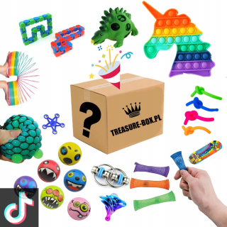 Scooby Doo - Mystery Box Fidget Toys 24ks v hodnote 100-200 PLN