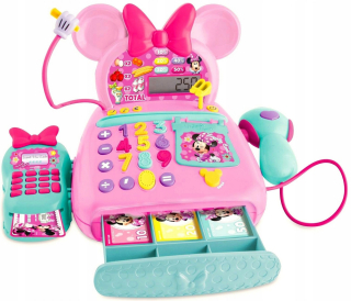 Minnie Mouse - Myš Minnie Cash Registrácia Fiškálny zvukový skener