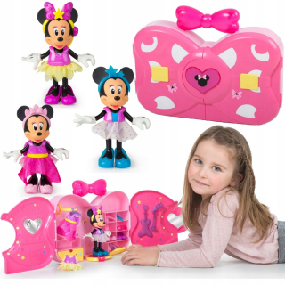 Minnie Mouse - Myš MINNIE MINI DARDEROBA Šatník s príslušenstvom