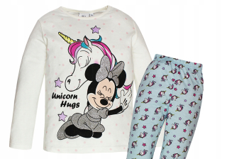Minnie Mouse - MOUSKO MINNIE PAJAMAS PAJAMAS DETSKÁ COUTTA 128