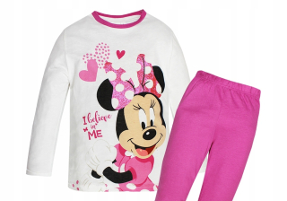 Minnie Mouse - Myš Minnie pyžamá dievčina pyžamá disney 152