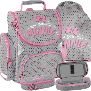 Aktovka školská taška - TORNISTER MOUSE MINNIE PRE Dievčatá AŽ DO TRIEDY 1