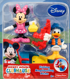 Minnie Mouse - Minnie Myš s Donald - Fisher-Cenou