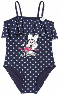 Minnie Mouse - Minnie myš kúpanie obleku granát 128/134