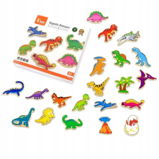 Drevené Magnety na Chladničku Dinosaury Viga Toys 2