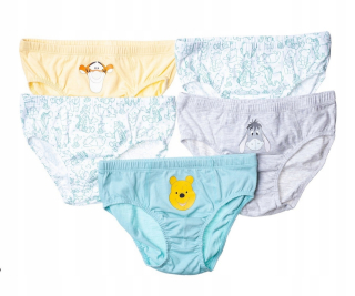 Medvedík Pú - Nohavičky 5-Pak Kubuś P. Boy 122/128 H & M