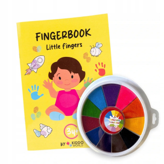 Omaľovánka odtlačkov prstov Little Fingers (3 a viac rokov)