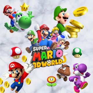 Super Mario - Marie Wall Sticker Super Mario Tapeta